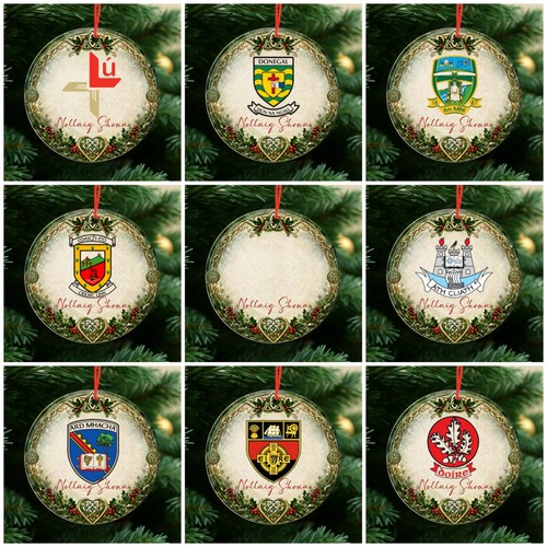 Gaa christmas bauble - gaa, irish