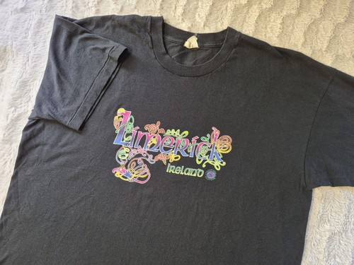 Vintage 90s limerick ireland - vintage, t