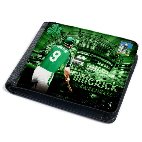 Personalised limerick wallet - personalised,