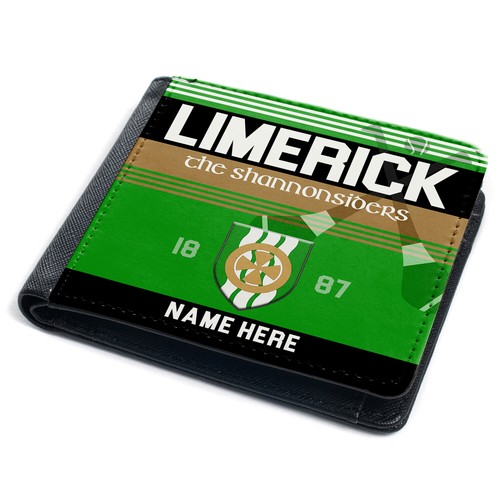 Personalised limerick wallet - limerick,